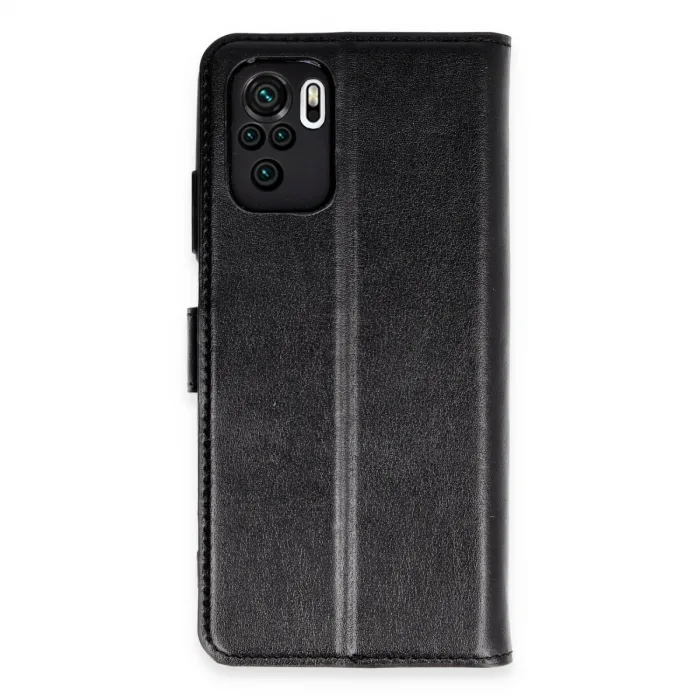 Xiaomi Mi Note 10 Trend S Plus Kapaklı Kılıf - Siyah