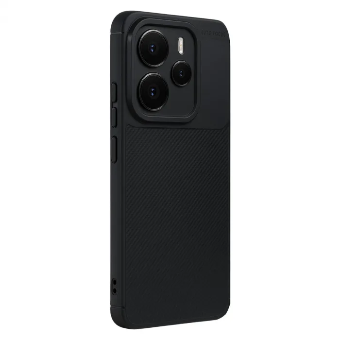 Xiaomi Note 14 5g Auto Focus Karbon Kapak - Siyah