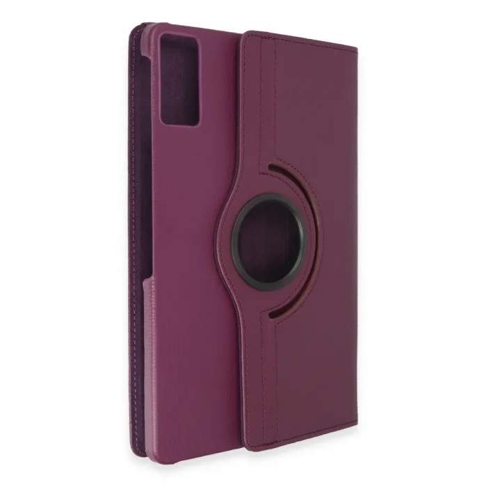 Xiaomi Pad 6 Kılıf 360 Tablet Deri Kılıf - Mürdüm