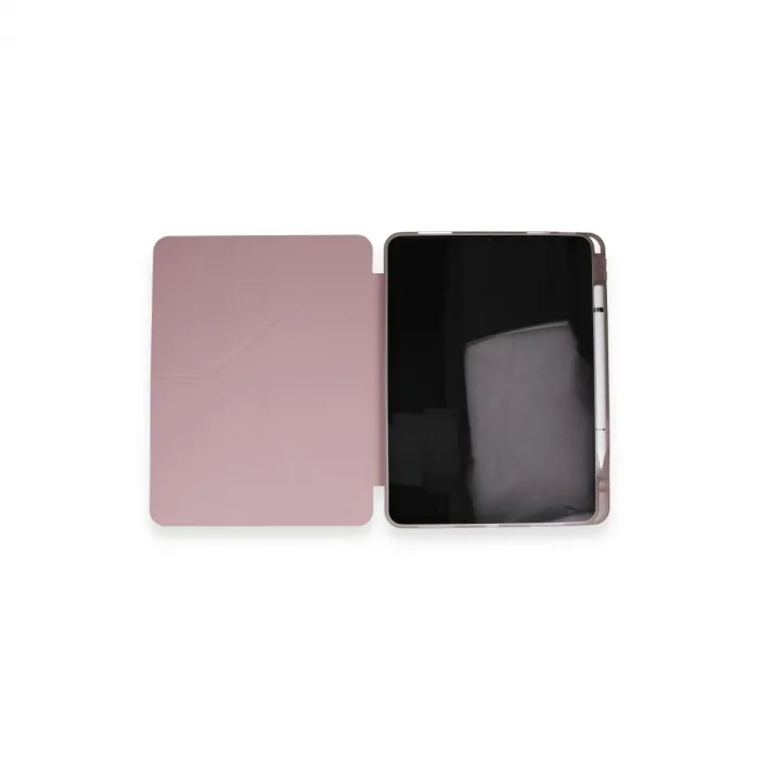 Xiaomi Pad 6 Kılıf Kalemlikli Mars Tablet Kılıfı - Rose Gold