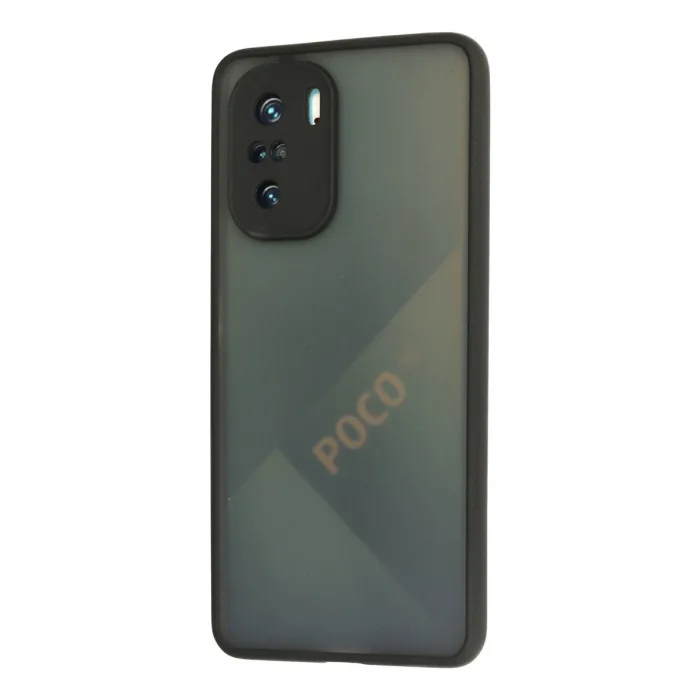 Xiaomi Poco F3 Kılıf Montreal Silikon Kapak - Siyah