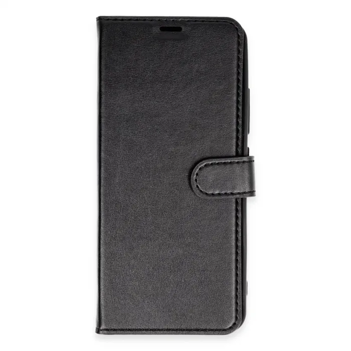 Xiaomi Poco F5 Kılıf Trend S Plus Kapaklı Kılıf - Siyah