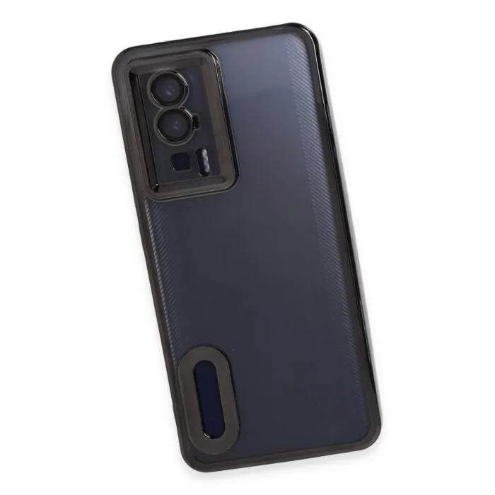Xiaomi Poco F5 Pro Kılıf Slot Silikon - Siyah