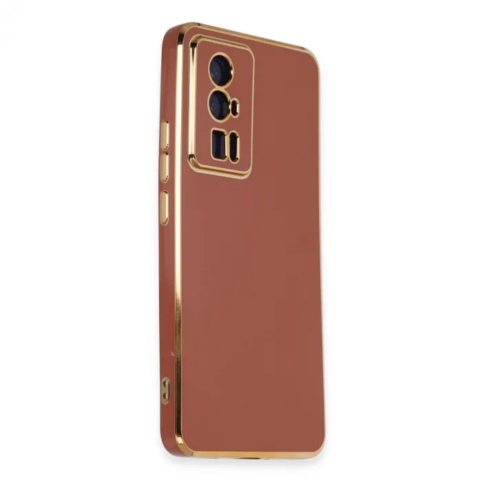 Xiaomi Poco F5 Pro Kılıf Volet Silikon - Kırmızı