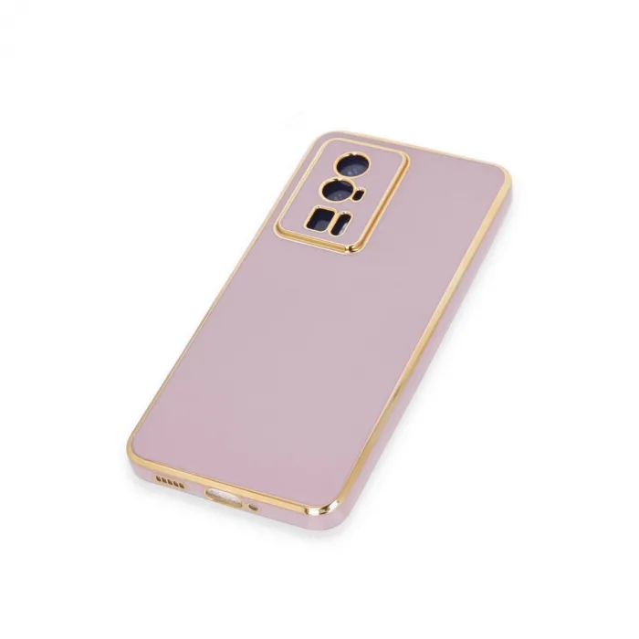 Xiaomi Poco F5 Pro Kılıf Volet Silikon - Mor