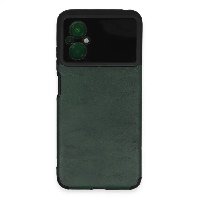 Xiaomi Poco M5 Kılıf Loop Deri Silikon - Yeşil