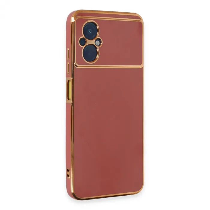 Xiaomi Poco M5 Kılıf Volet Silikon - Kırmızı