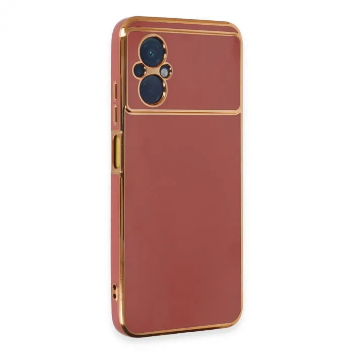 Xiaomi Poco M5 Kılıf Volet Silikon - Kırmızı