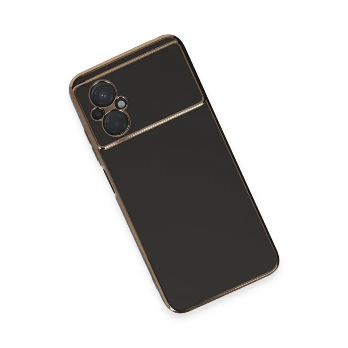 Xiaomi Poco M5 Kılıf Volet Silikon - Siyah