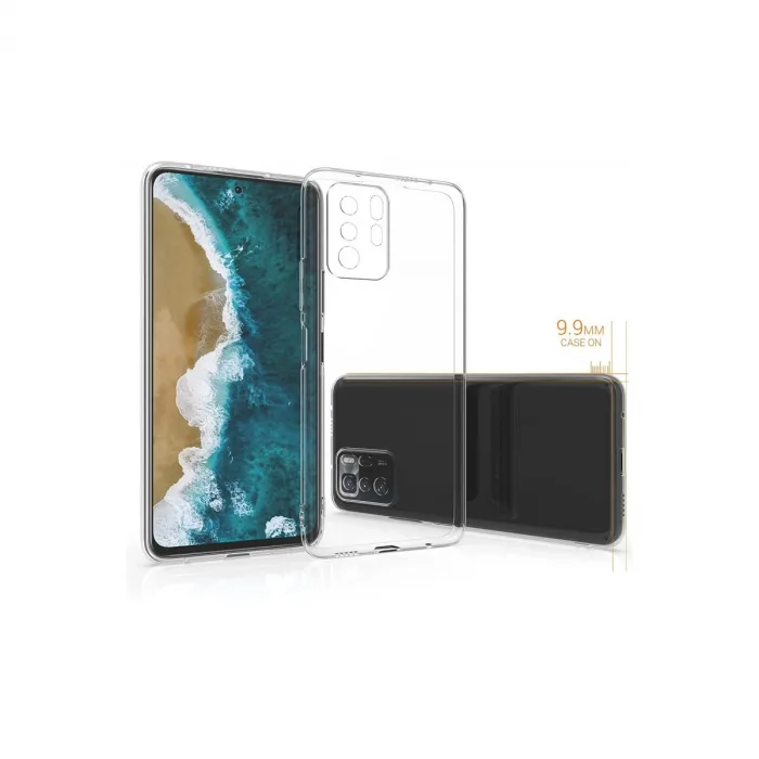 Xiaomi Poco X3 Gt Kılıf Lüx Şeffaf Silikon