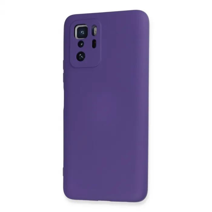 Xiaomi Poco X3 Gt Kılıf Nano İçi Kadife Silikon - Mor