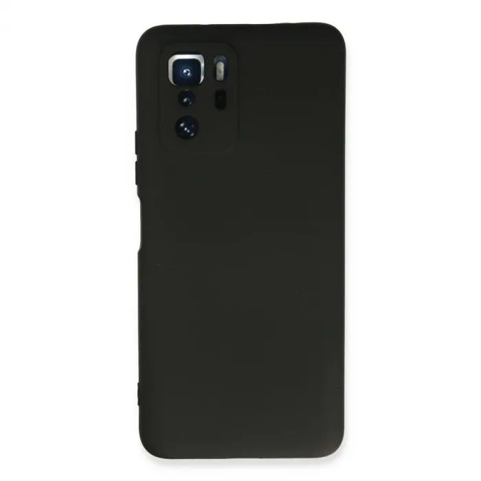 Xiaomi Poco X3 Gt Kılıf Nano İçi Kadife Silikon - Siyah