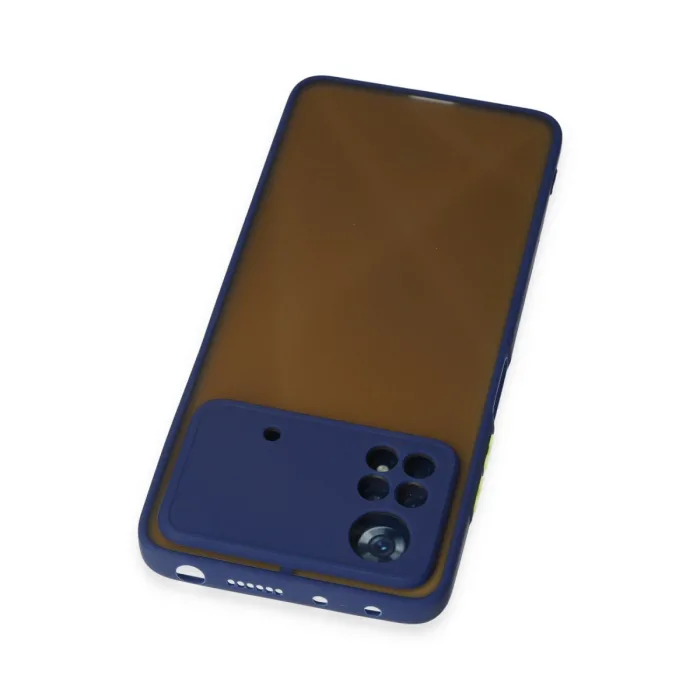 Xiaomi Poco X4 Pro 5g Kılıf Montreal Silikon Kapak - Lacivert