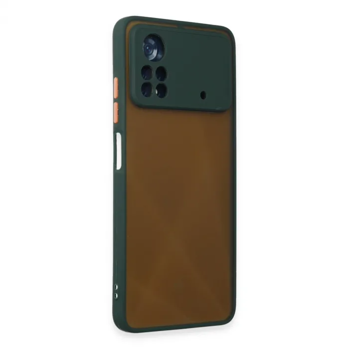 Xiaomi Poco X4 Pro 5g Kılıf Montreal Silikon Kapak - Yeşil