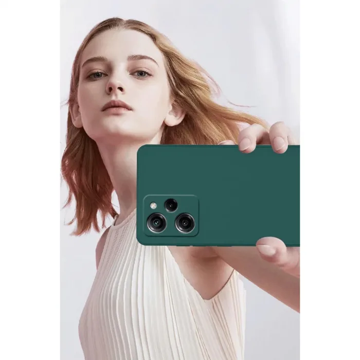 Xiaomi Poco X5 5g Kılıf First Silikon - Siyah