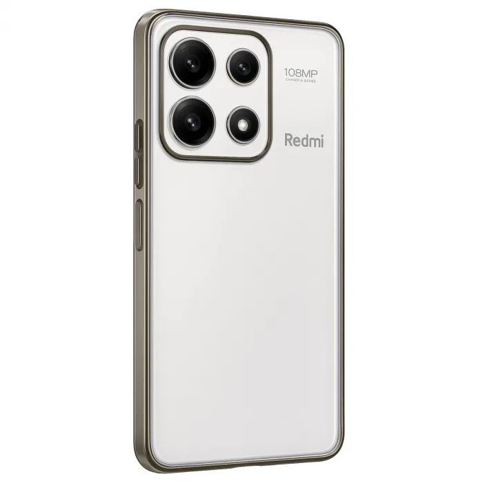 Xiaomi Poco X6 Pro Kılıf Razer Lensli Silikon - Gold