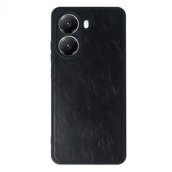 Xiaomi Poco X7 Pro Kılıf Aras Deri Kapak - Siyah