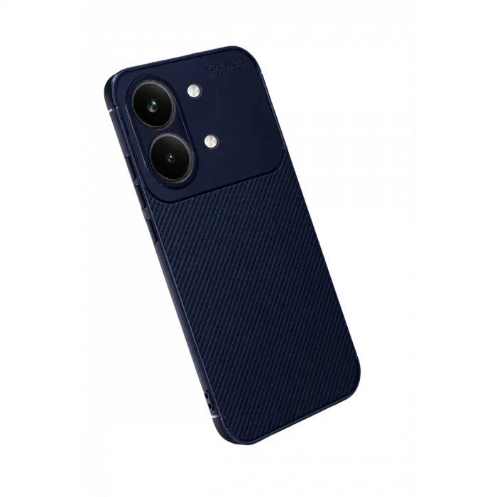 Xiaomi Poco X8 Pro Max Auto Focus Karbon Kapak - Lacivert