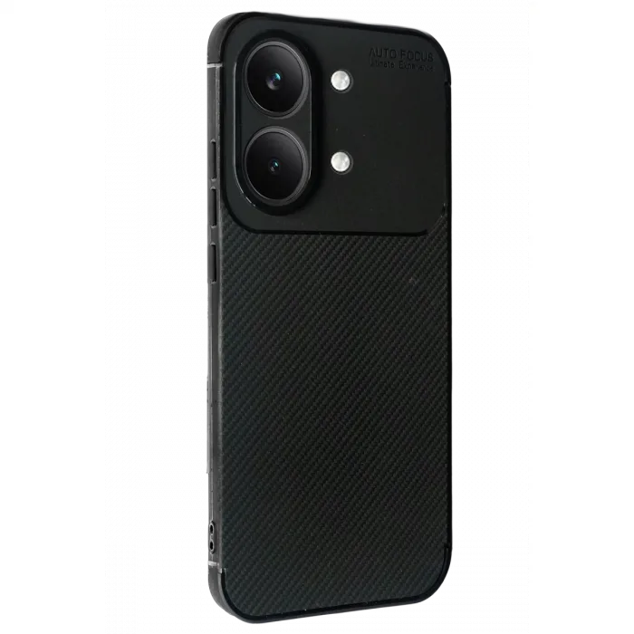 Xiaomi Poco X8 Pro Max Auto Focus Karbon Kapak - Siyah