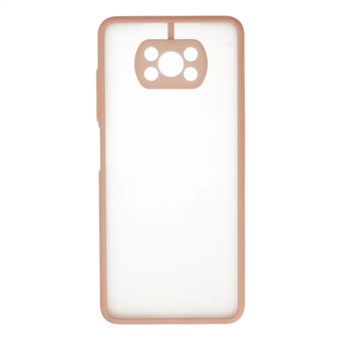 Xiaomi Pocophone X3 Kılıf Montreal Silikon Kapak - Pembe