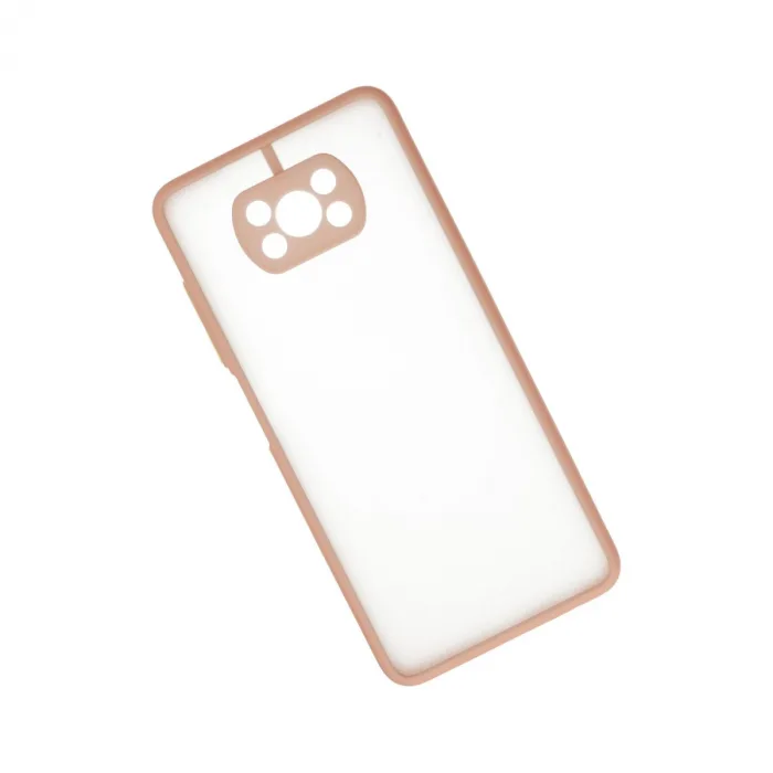 Xiaomi Pocophone X3 Kılıf Montreal Silikon Kapak - Pembe