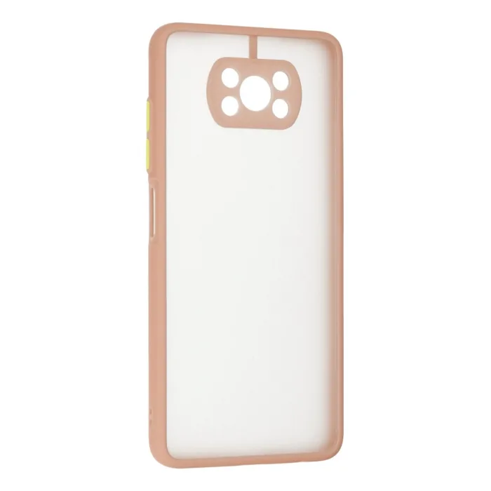 Xiaomi Pocophone X3 Kılıf Montreal Silikon Kapak - Pembe