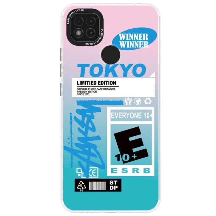 Xiaomi Redmi 10c Kılıf Estoril Desenli Kapak - Estoril - 1