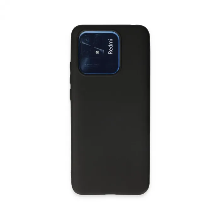 Xiaomi Redmi 10c Kılıf First Silikon - Siyah