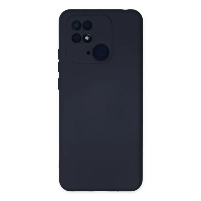 Xiaomi Redmi 10c Kılıf Nano İçi Kadife Silikon - Lacivert