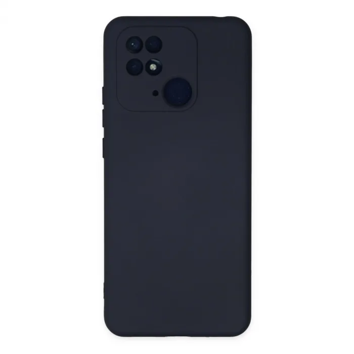 Xiaomi Redmi 10c Kılıf Nano İçi Kadife Silikon - Lacivert