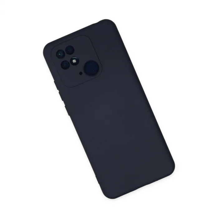 Xiaomi Redmi 10c Kılıf Nano İçi Kadife Silikon - Lacivert