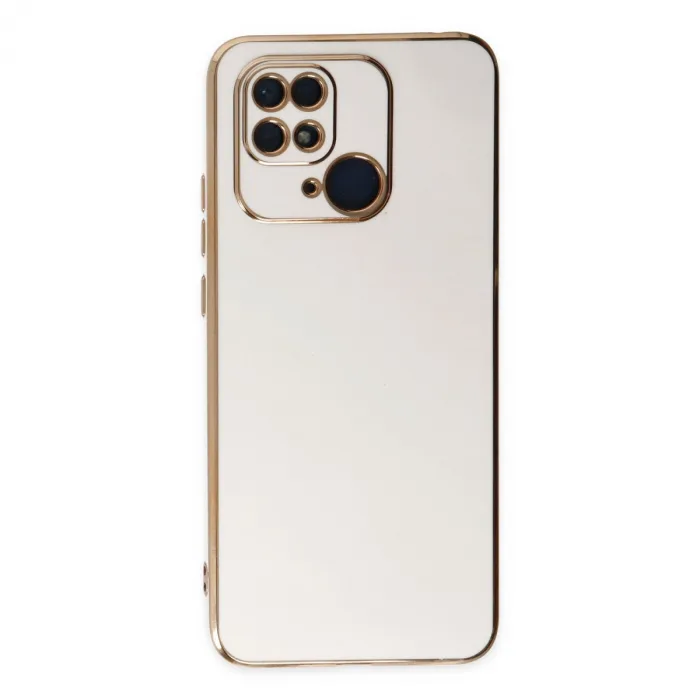 Xiaomi Redmi 10c Kılıf Volet Silikon - Beyaz