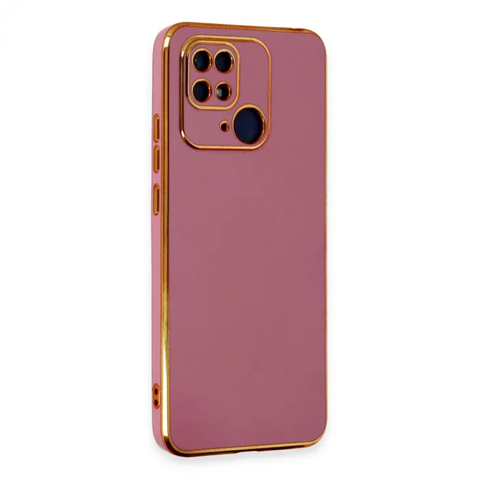 Xiaomi Redmi 10c Kılıf Volet Silikon - Kırmızı