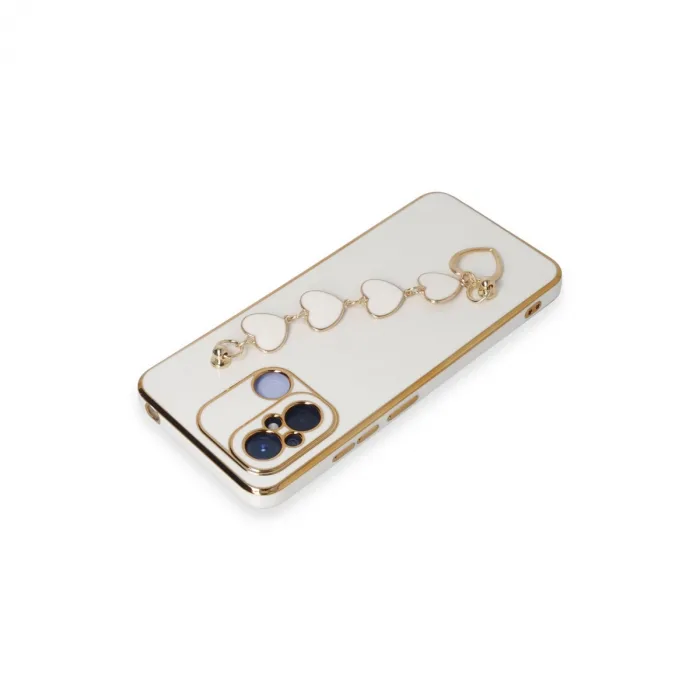 Xiaomi Redmi 12c Kılıf Esila Silikon - Beyaz