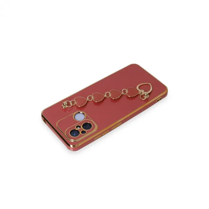 Xiaomi Redmi 12c Kılıf Esila Silikon - Kırmızı