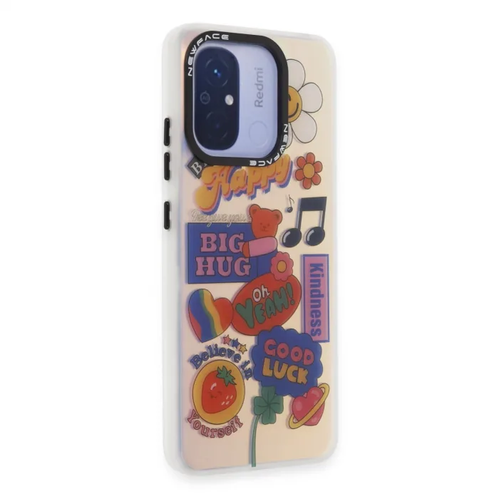 Xiaomi Redmi 12c Kılıf Estoril Desenli Kapak - Estoril - 15