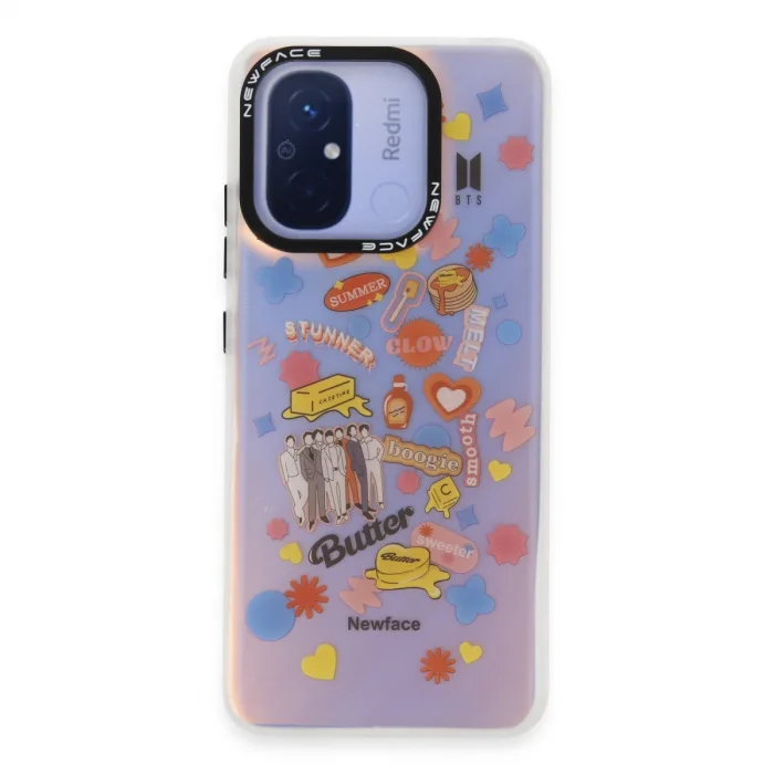 Xiaomi Redmi 12c Kılıf Estoril Desenli Kapak - Estoril - 16