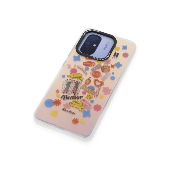 Xiaomi Redmi 12c Kılıf Estoril Desenli Kapak - Estoril - 16