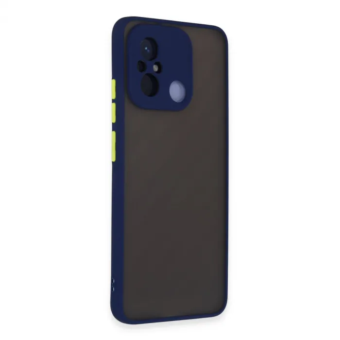 Xiaomi Redmi 12c Kılıf Montreal Silikon Kapak - Lacivert