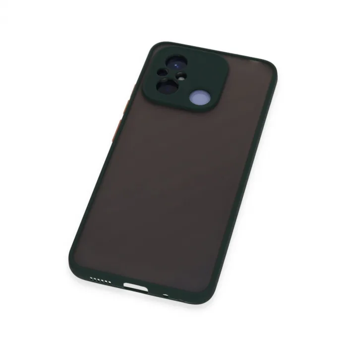 Xiaomi Redmi 12c Kılıf Montreal Silikon Kapak - Yeşil