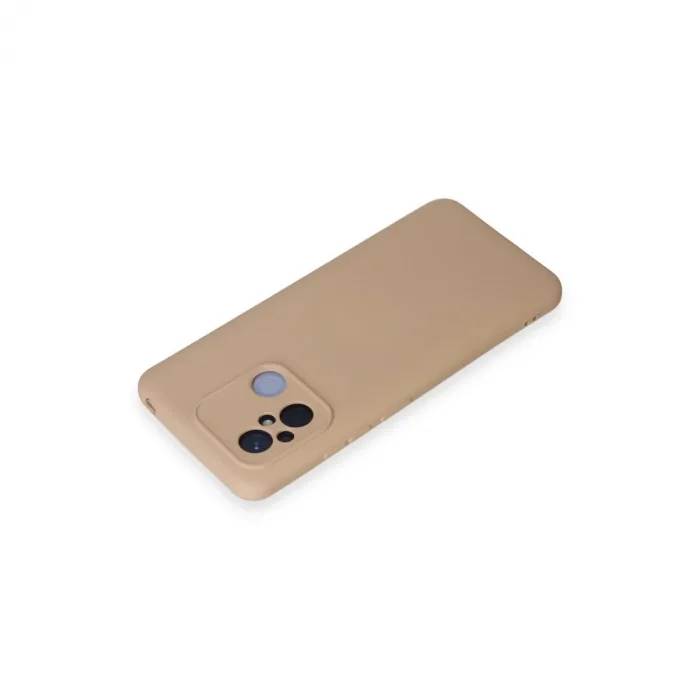 Xiaomi Redmi 12c Kılıf Nano İçi Kadife Silikon - Pudra
