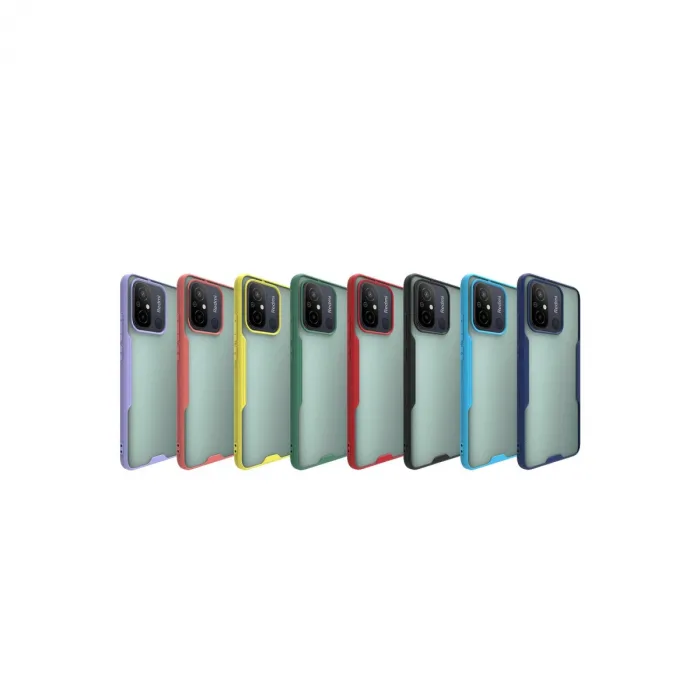 Xiaomi Redmi 12c Kılıf Platin Silikon - Lila