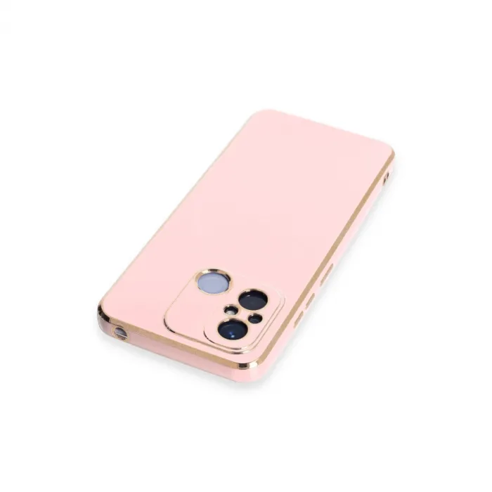 Xiaomi Redmi 12c Kılıf Volet Silikon - Pembe