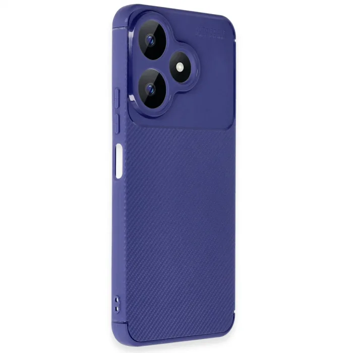 Xiaomi Redmi 13 4g Kılıf Auto Focus Karbon Kapak - Lacivert