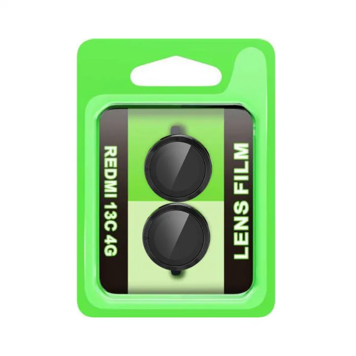 Xiaomi Redmi 13c Raze Metal Kamera Lens - Siyah