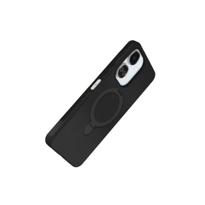 Xiaomi Redmi 13c Regal Magsafe Standlı Kapak - Siyah