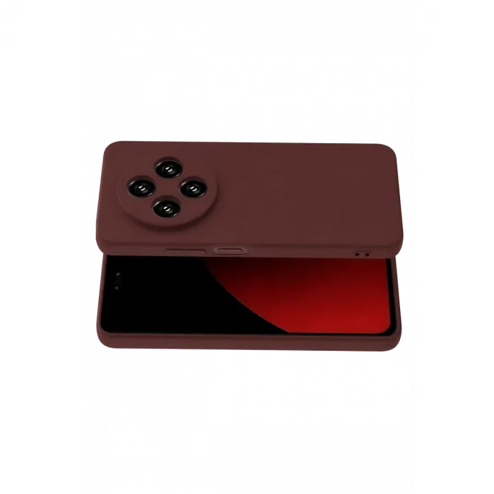 Xiaomi Redmi 14c Kılıf First Silikon - Bordo