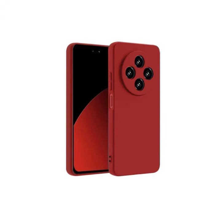 Xiaomi Redmi 14c Kılıf Nano İçi Kadife Silikon - Kırmızı