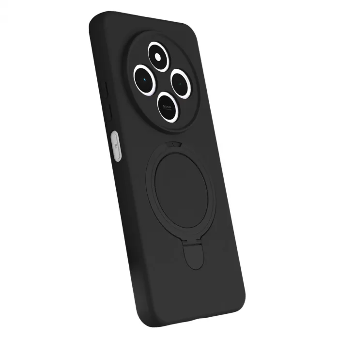 Xiaomi Redmi 14c Regal Magsafe Standlı Kapak - Siyah