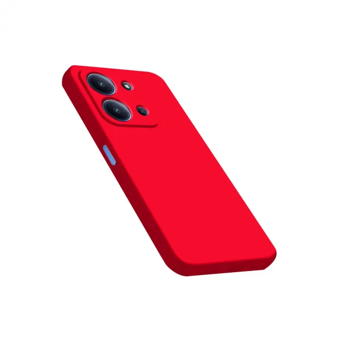 Xiaomi Redmi 15c 4g Nano İçi Kadife Silikon - Kırmızı